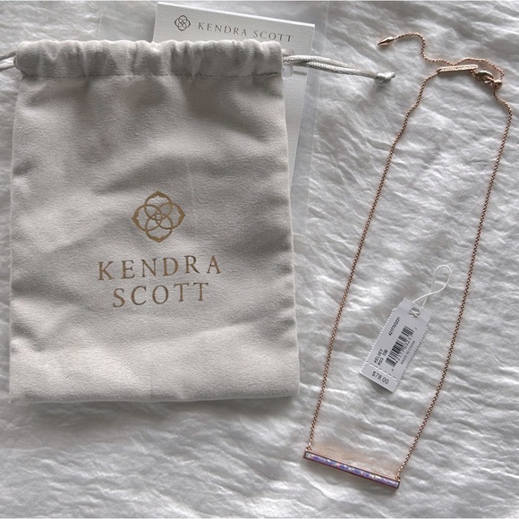 Kendra Scott Lavender Opal Necklace - Picture 1 of 5